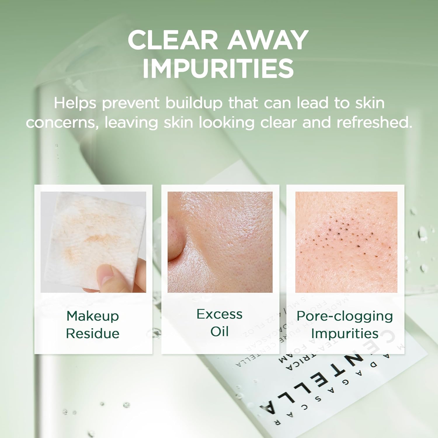 SKIN1004 Madagascar Centella Tea Trica BHA Foam Cleanser 125ml